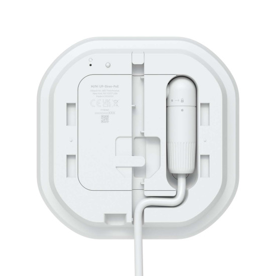 Sirenă PoE UniFi Ubiquiti pentru exterior cu alarmă de 110 dB și iluminare LED, UP-Siren-PoE